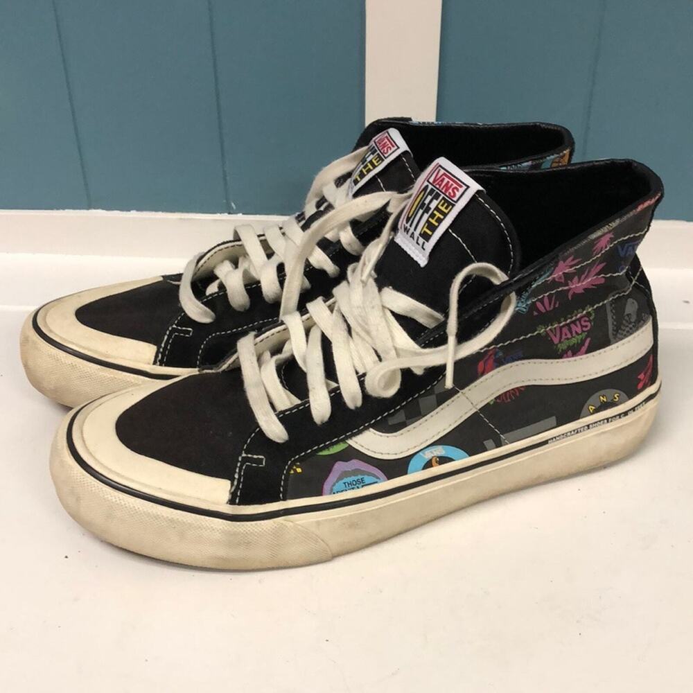 VANS SK8-Hi 138 DECON V66 Black/Multi Size 10 Mens